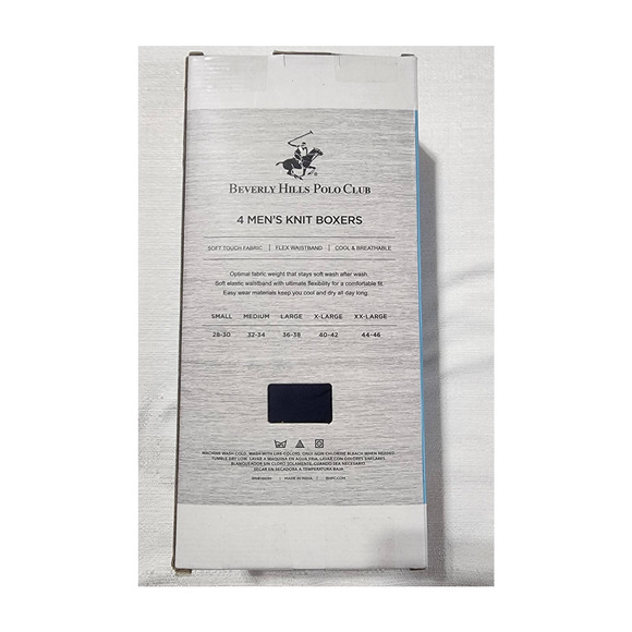 Beverley hills polo club men's knit boxer XXL - Picture 3 of 6